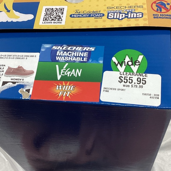 Skechers size 9 Wide fit Women's Pink “Perfect Set” Sneakers - Picture 9 of 11